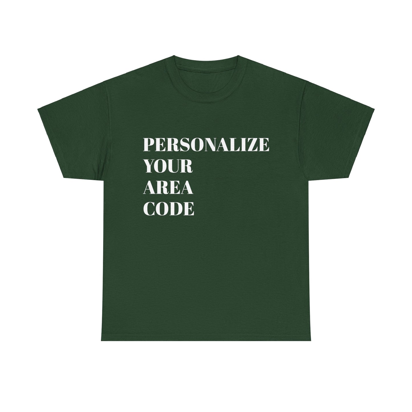 #Personalize Your Area Code - Represent Your Hood - TheMcMillionairesCollection