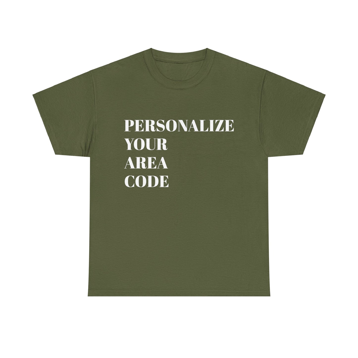 #Personalize Your Area Code - Represent Your Hood - TheMcMillionairesCollection