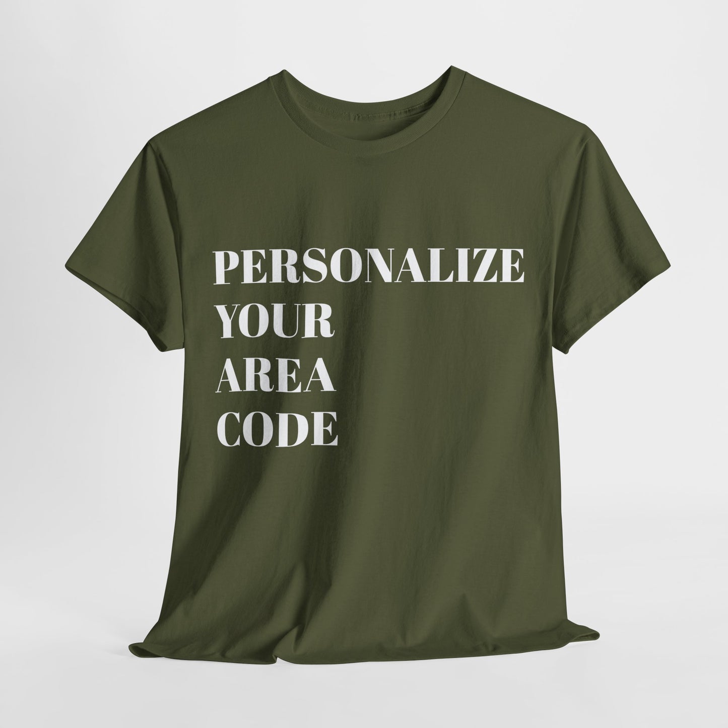 #Personalize Your Area Code - Represent Your Hood - TheMcMillionairesCollection