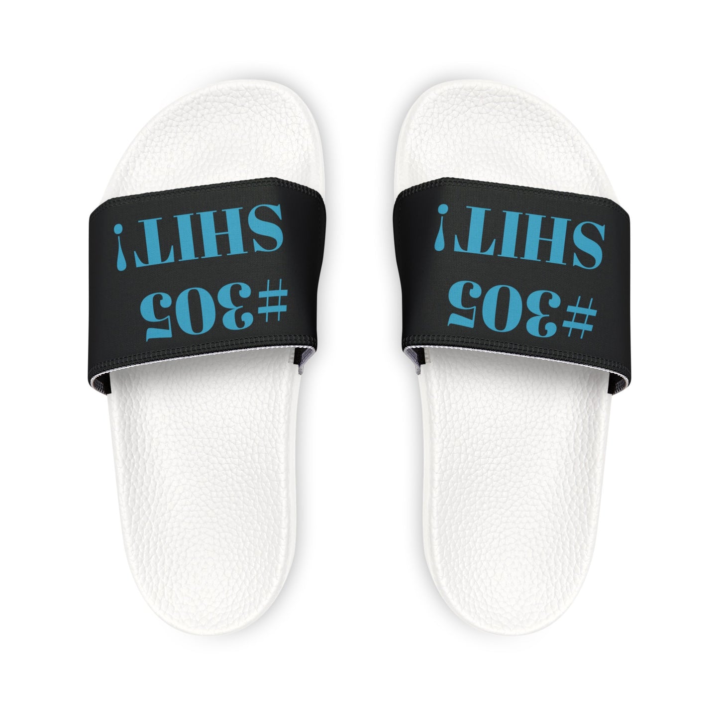 #305 Dade County Swag: Miami, Florida - Represent Your Hood Slide Sandals - TheMcMillionairesCollection