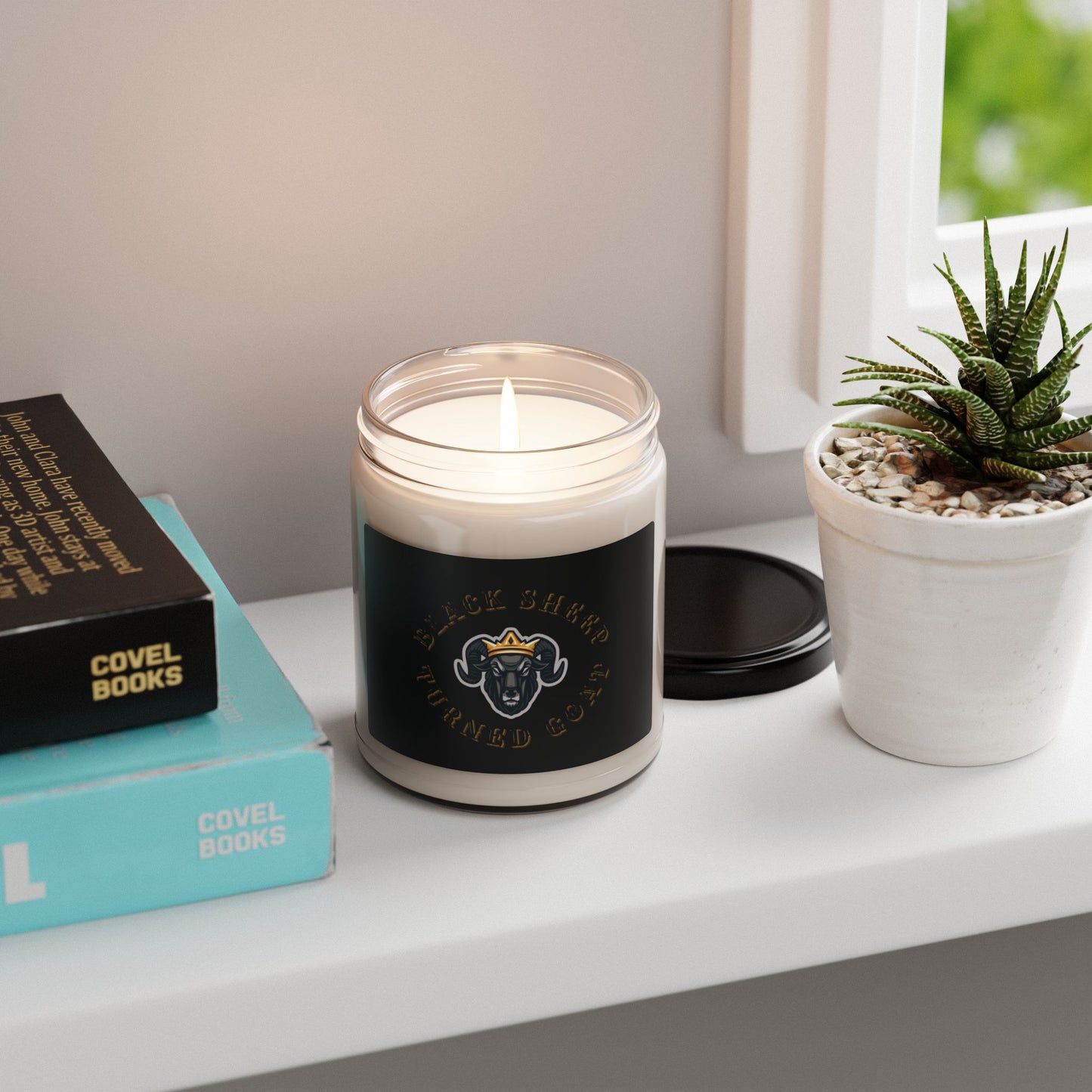 The Black Sheep Scented Soy Candle, 9oz
