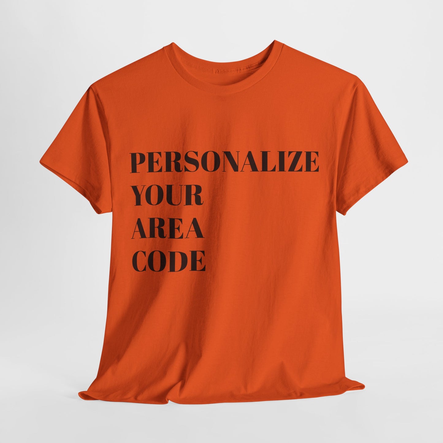 #Personalize Your Area Code - Represent Your Hood - TheMcMillionairesCollection