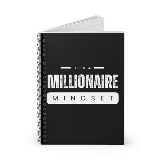 It's a McMillionaire Mindset Spiral Notebook - Your Path to Success Begins on Paper