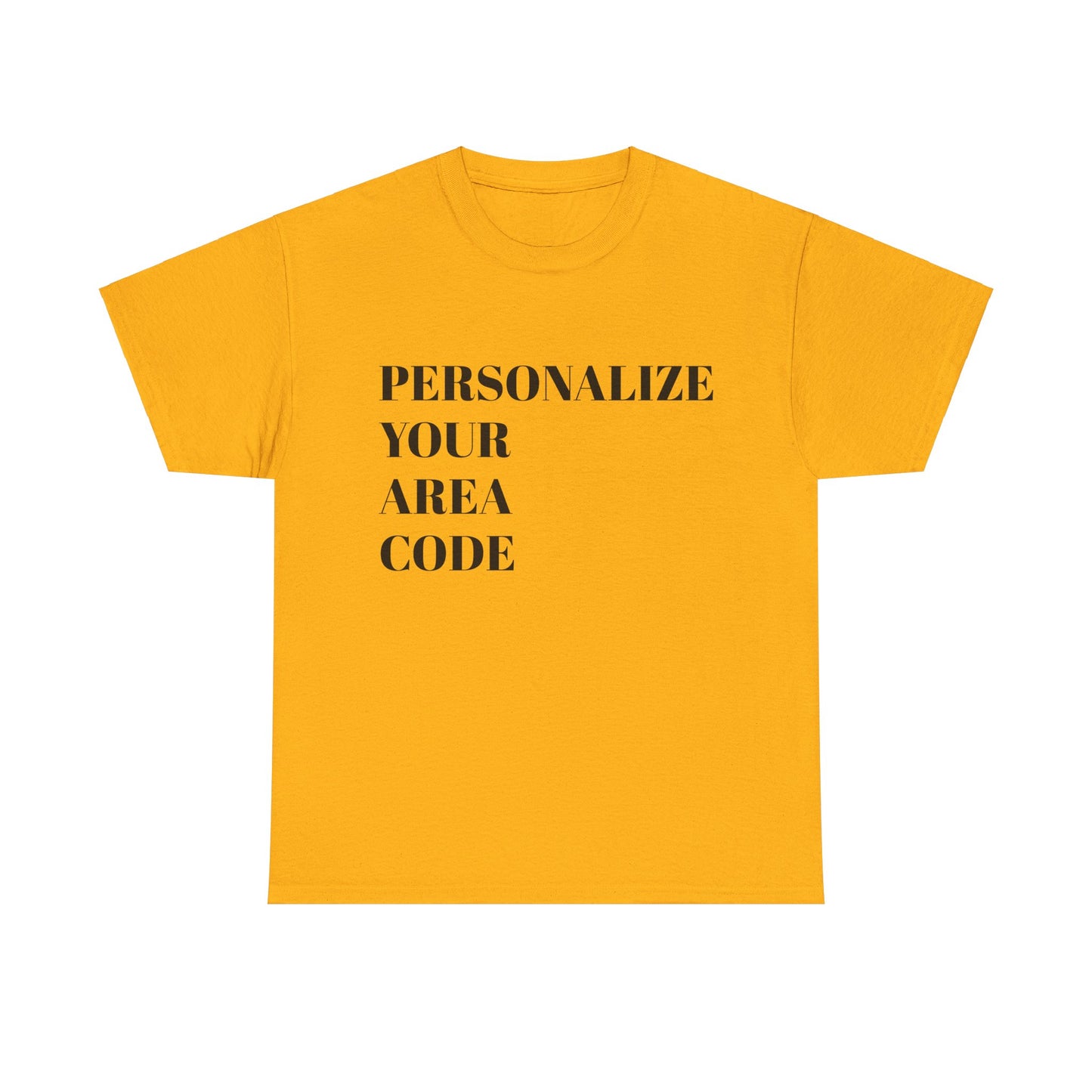 #Personalize Your Area Code - Represent Your Hood - TheMcMillionairesCollection