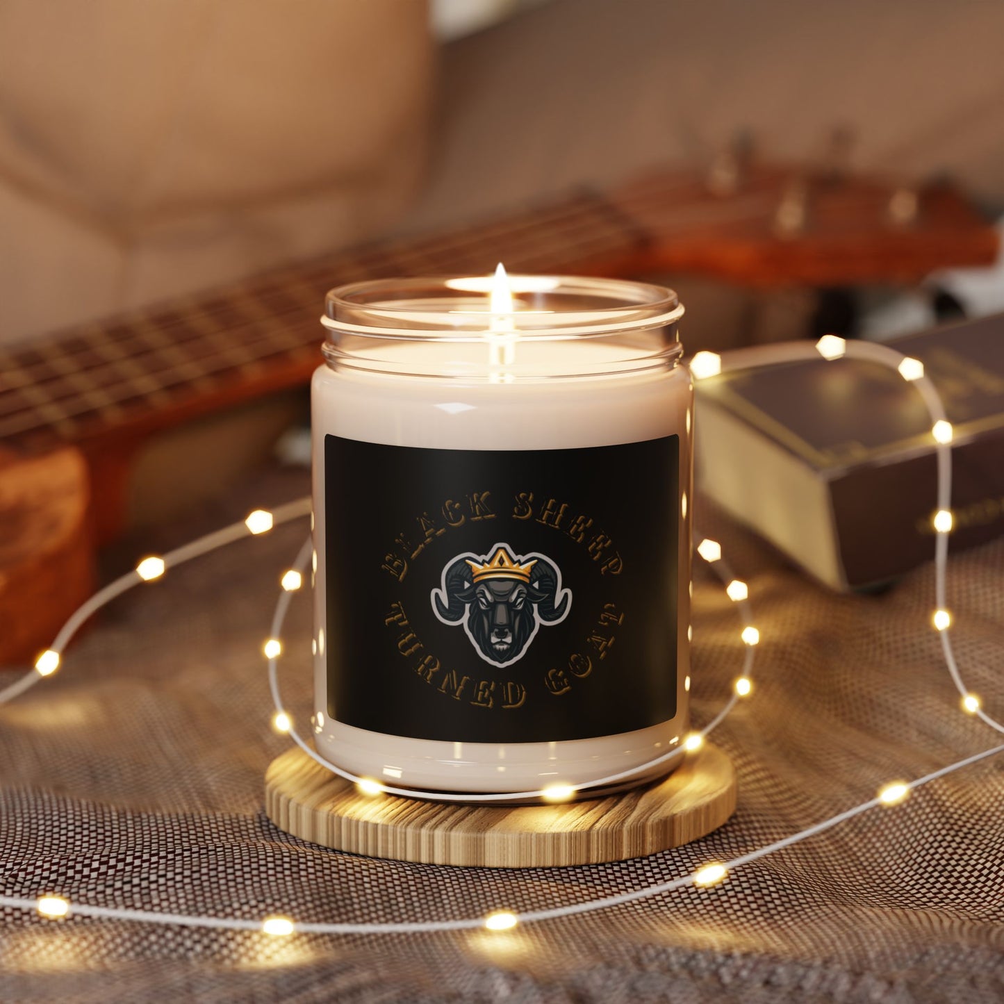 The Black Sheep Scented Soy Candle, 9oz