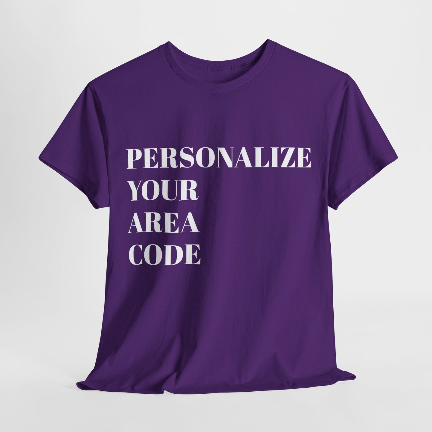 #Personalize Your Area Code - Represent Your Hood - TheMcMillionairesCollection