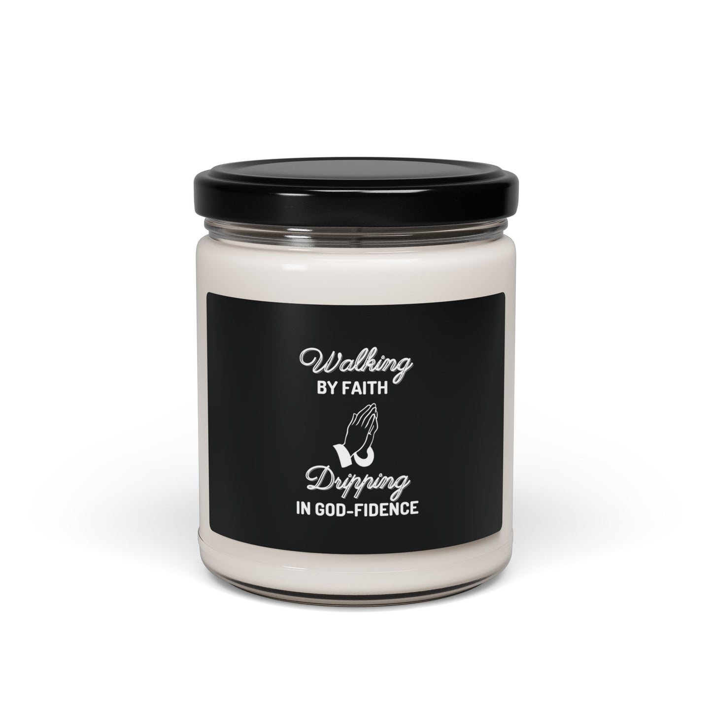 McMillionaires: Walk by faith, Drip in God-fidence - Scented Soy Candle, 9oz