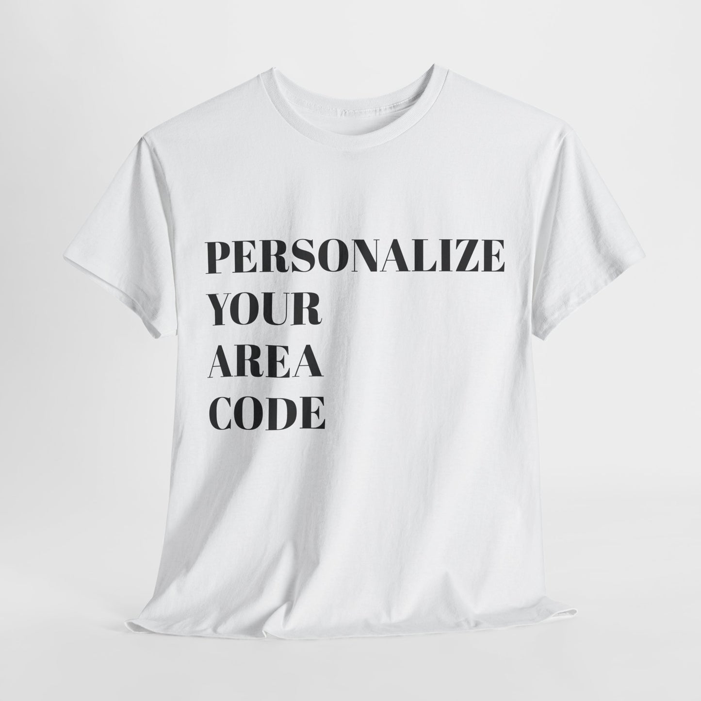 #Personalize Your Area Code - Represent Your Hood - TheMcMillionairesCollection