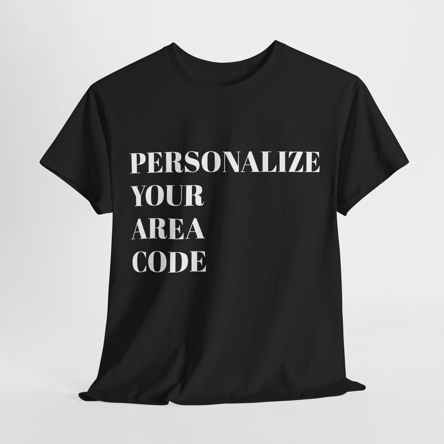 #Personalize Your Area Code - Represent Your Hood - TheMcMillionairesCollection