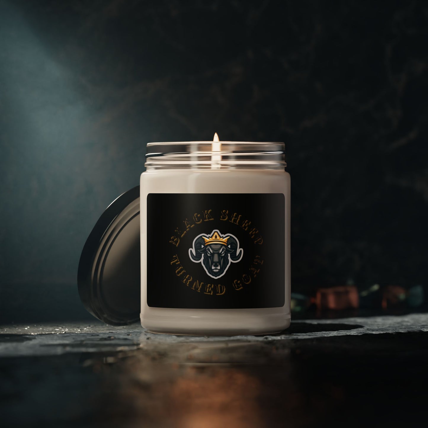 The Black Sheep Scented Soy Candle, 9oz
