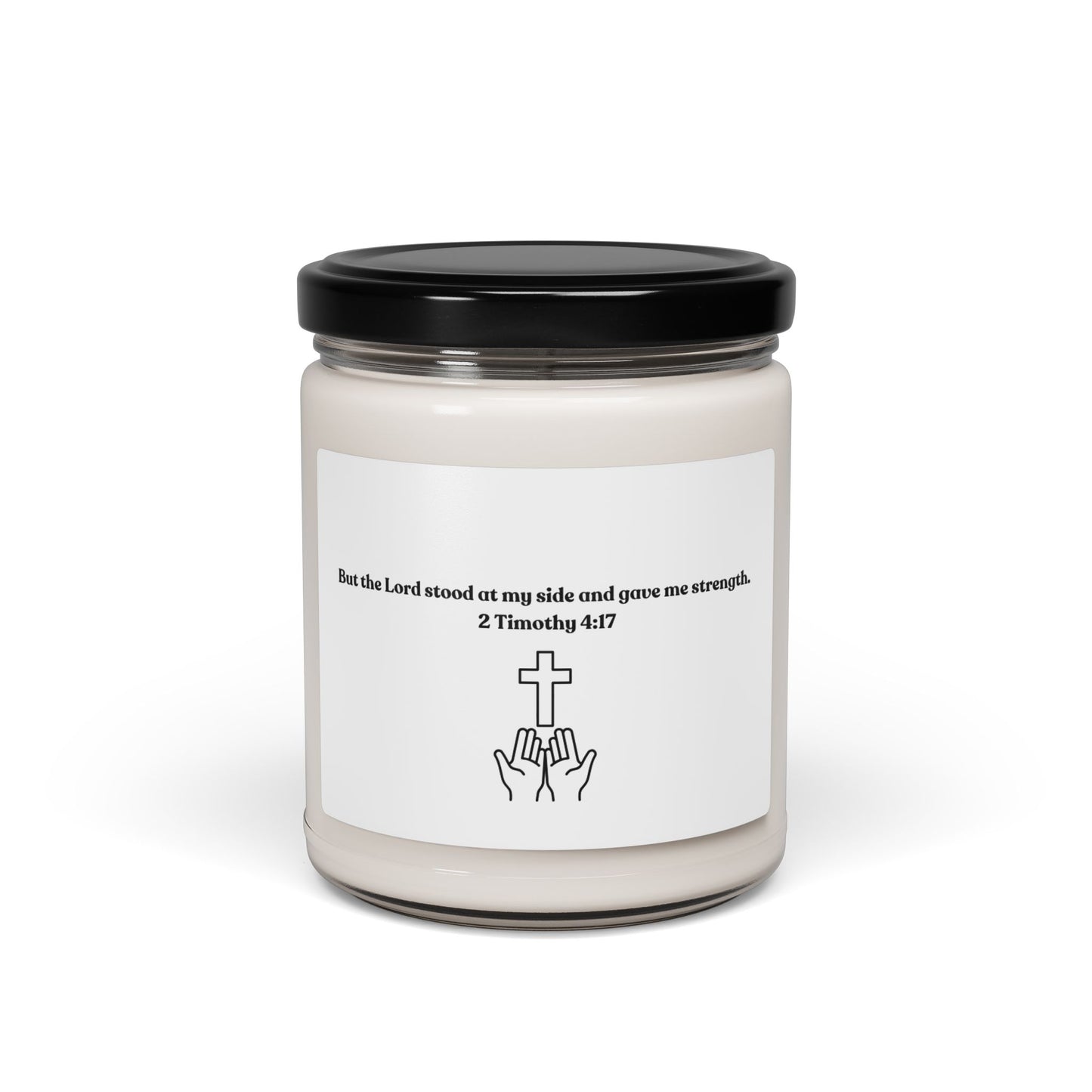 The McMillionaires: 2 Timothy 4:17 - Scented Soy Candle, 9oz