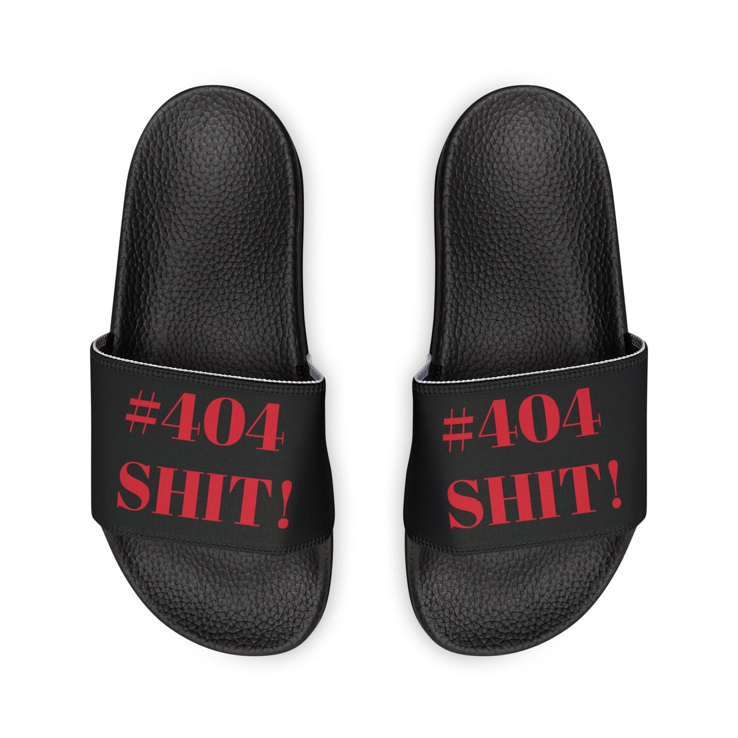 #404 ATL City Shit: Atlanta, GA - Represent Your Hood Slide Sandals - TheMcMillionairesCollection