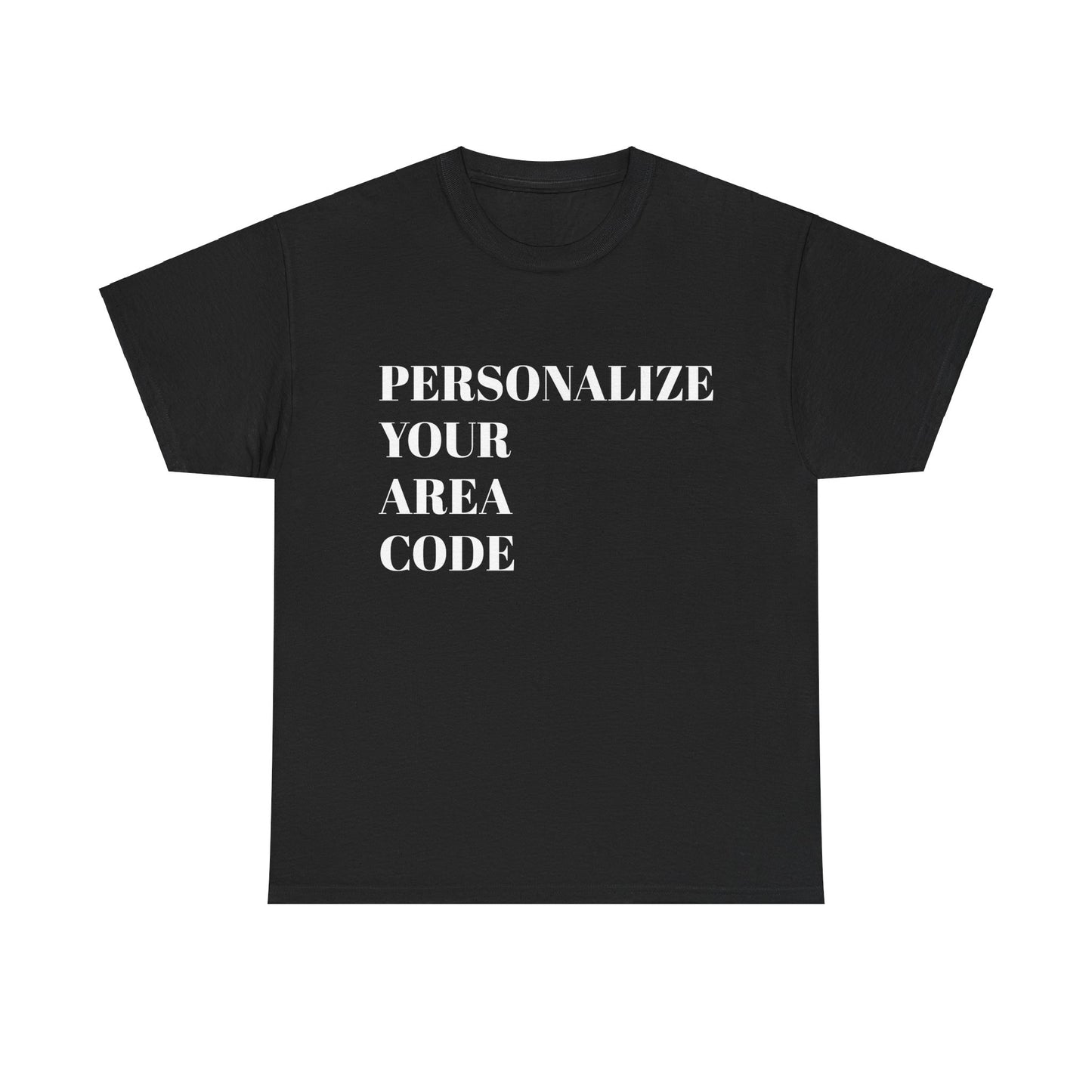 #Personalize Your Area Code - Represent Your Hood - TheMcMillionairesCollection