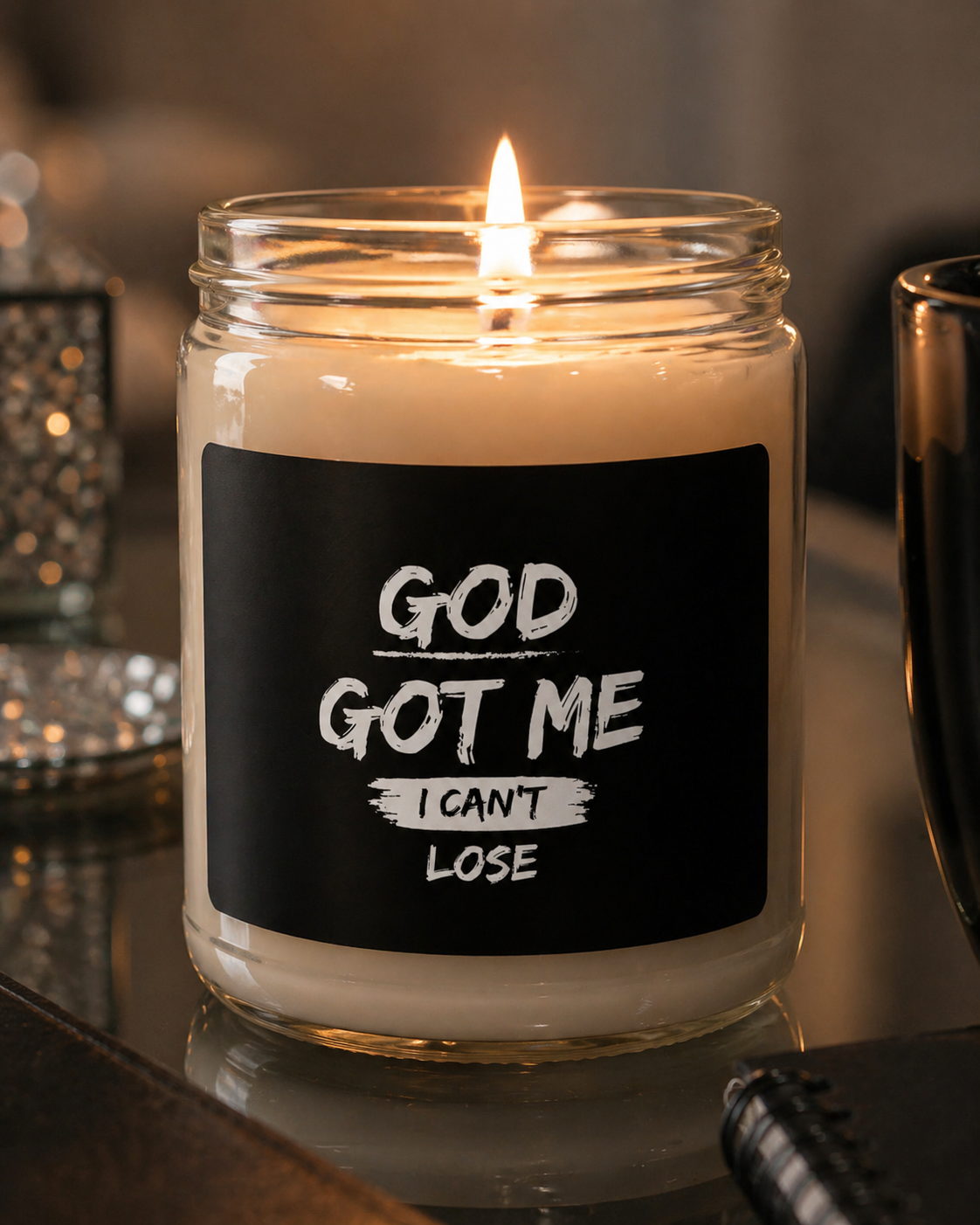God Got Me Candle – 9oz