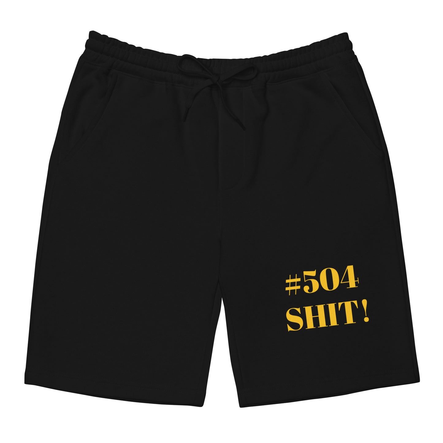 #504 Nola Swag: New Orleans, Louisiana fleece shorts - Represent Your Hood - TheMcMillionairesCollection