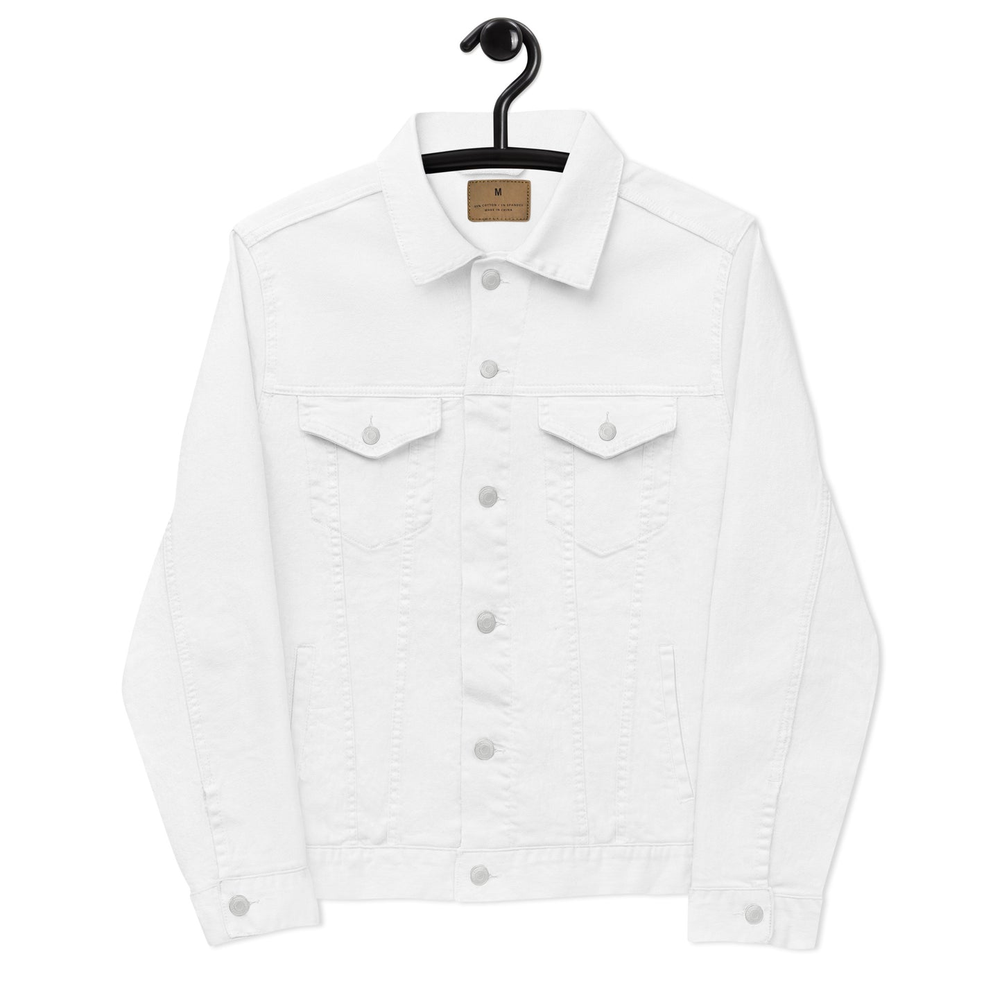 The McMillionaires Collection - The Millionaire Way Jean Jacket (White) - TheMcMillionairesCollection