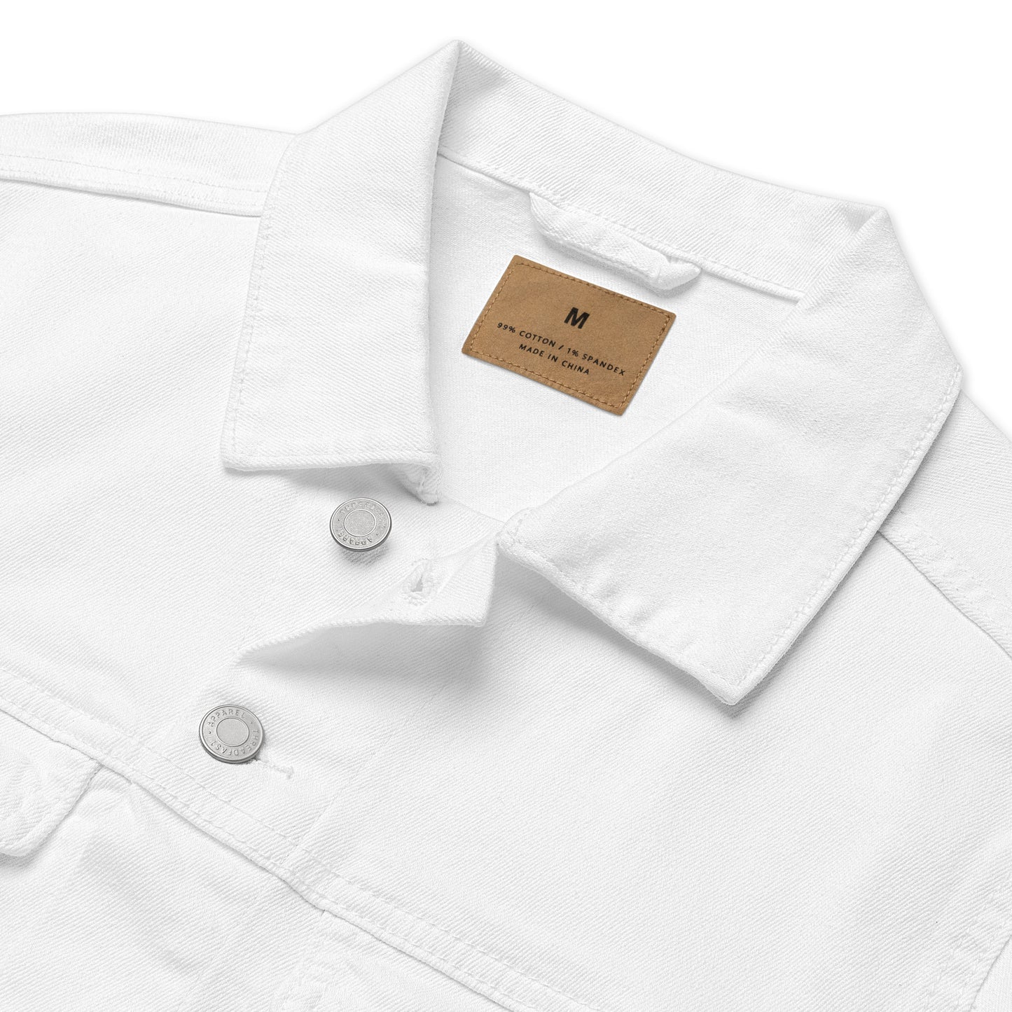 The McMillionaires Collection - The Millionaire Way Jean Jacket (White) - TheMcMillionairesCollection