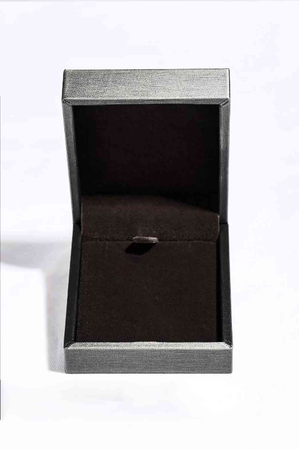 Moissanite Rhodium-Plated Necklace - TheMcMillionairesCollection