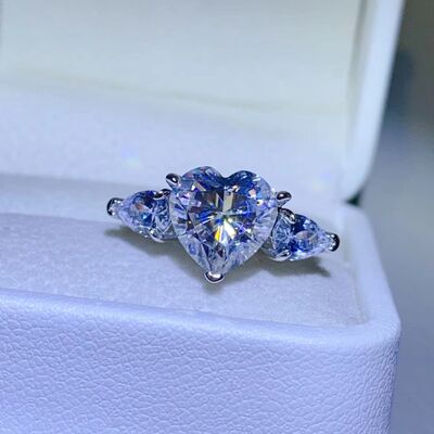 3 Carat Moissanite 925 Sterling Silver Ring - TheMcMillionairesCollection