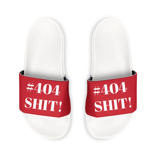 #404 ATL City Shit: Atlanta, GA - Represent Your Hood Slide Sandals - TheMcMillionairesCollection