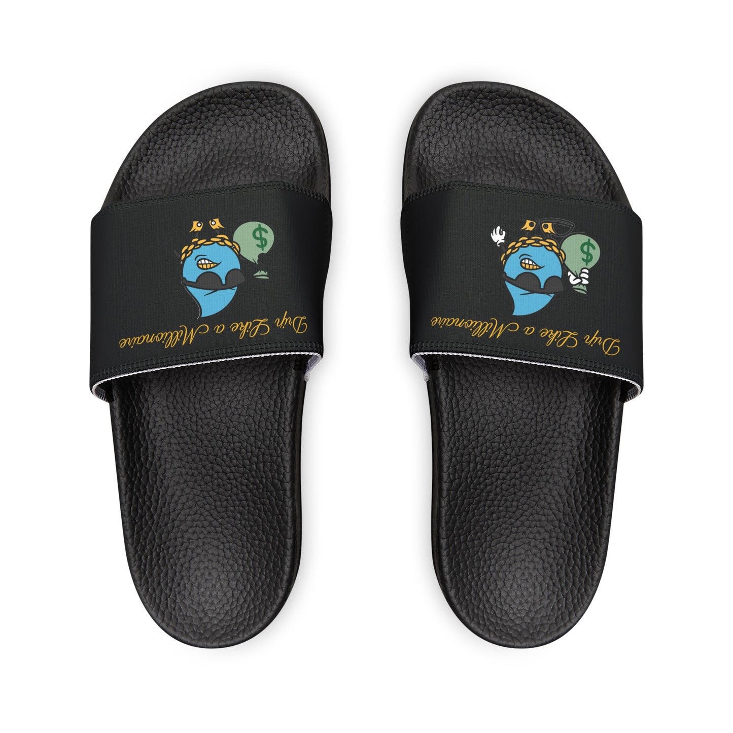 McMillionaires "Drip Like a McMillionaire" Slide Sandals (Men) - TheMcMillionairesCollection