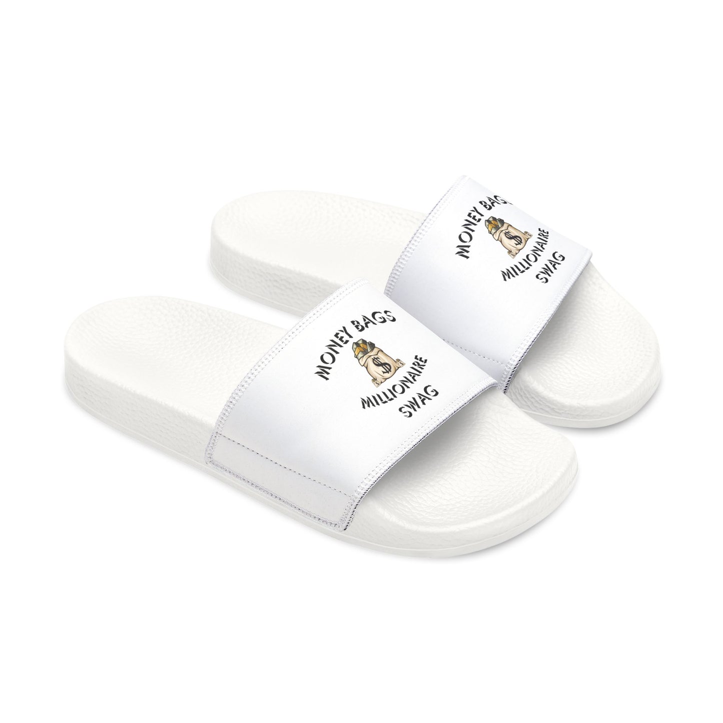 The McMillionaires - Money Bags, Millionaire Swag Slide Sandals (Men)