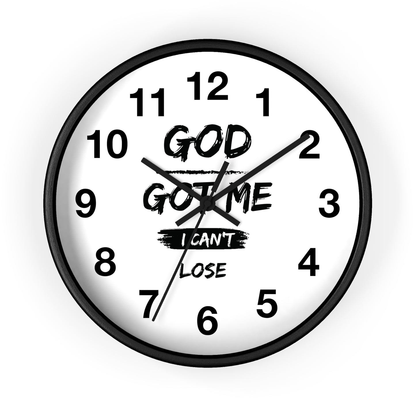 McMillionaires God's Got Me Wall Clock