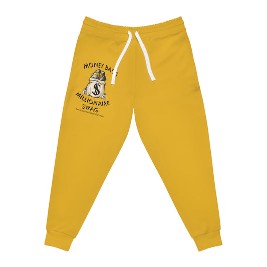 The McMillionaire Collection - Money Bags, Millionaire Swag Joggers (Yellow) - TheMcMillionairesCollection