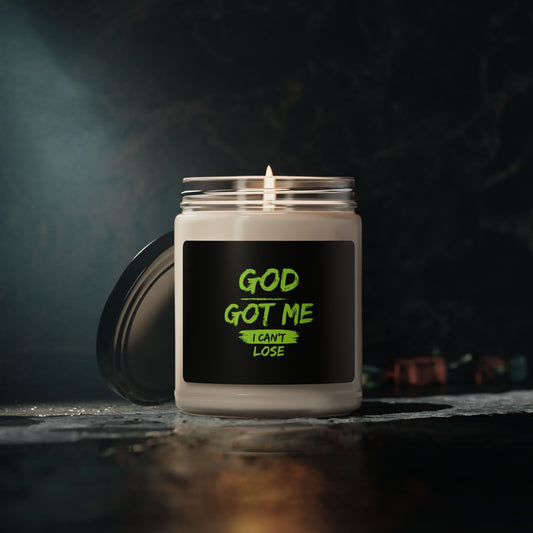 The McMillionaires: God Got Me - Scented Soy Candle, 9oz