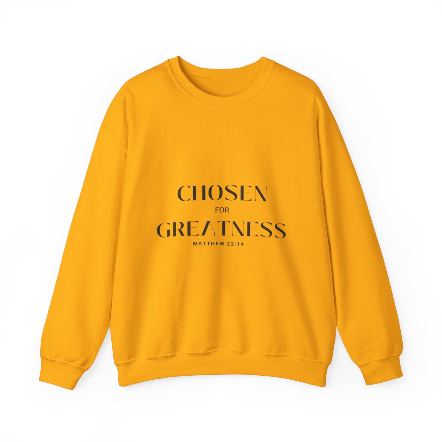 Chosen for Greatness Crewneck Sweatshirt - The McMillionaires Collection (Classic Edition)