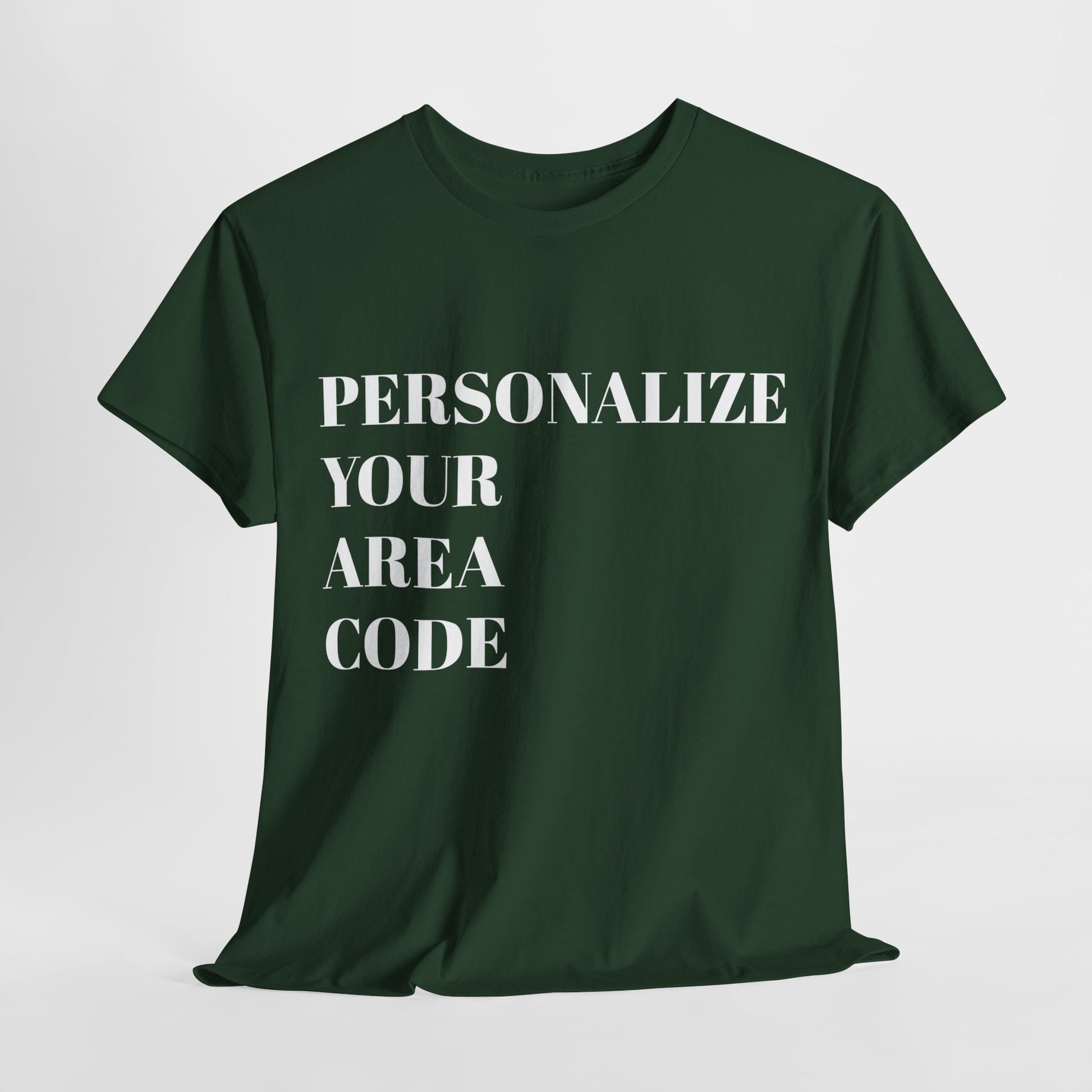 #Personalize Your Area Code - Represent Your Hood - TheMcMillionairesCollection