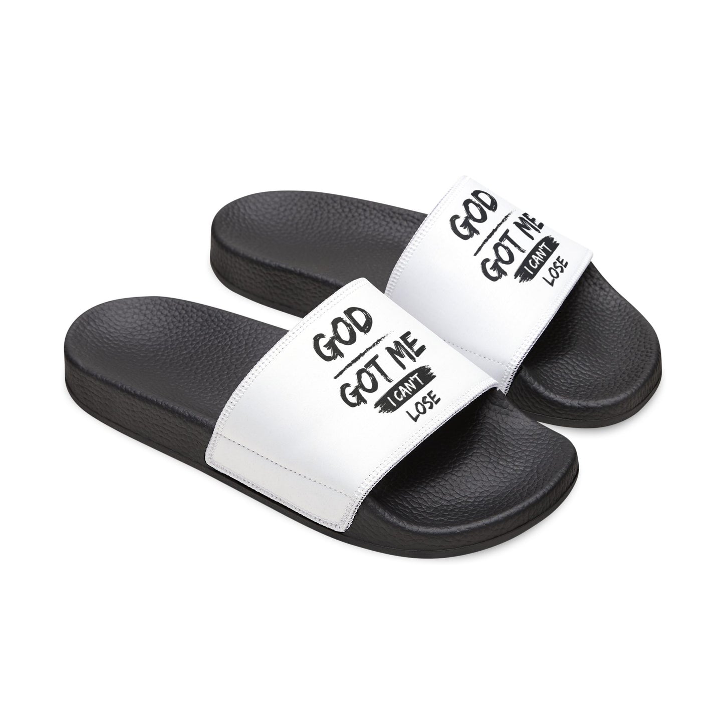 McMillionaires "God's Got Me" Slide Sandals (Men)