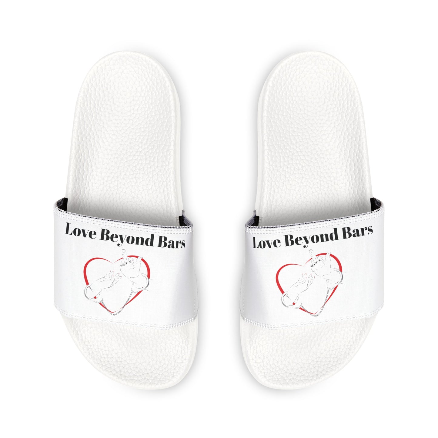 McMillionaires: Love Beyond Bars Slide Sandals (Women) - TheMcMillionairesCollection