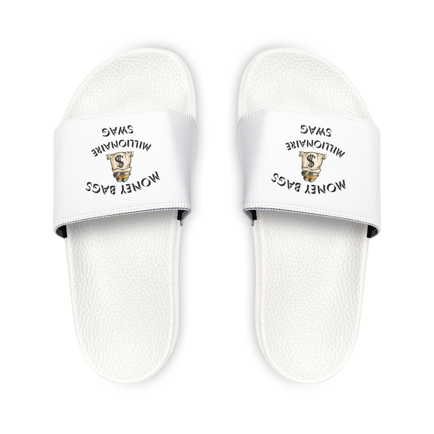 The McMillionaires - Money Bags, Millionaire Swag Slide Sandals (Men)