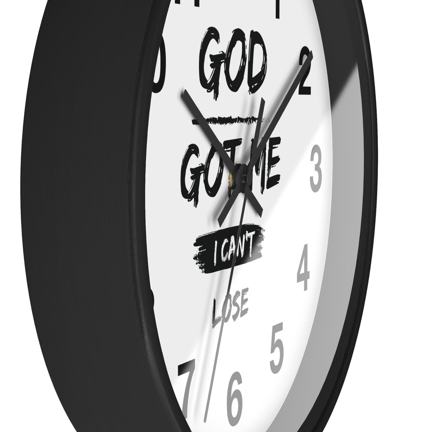 McMillionaires God's Got Me Wall Clock