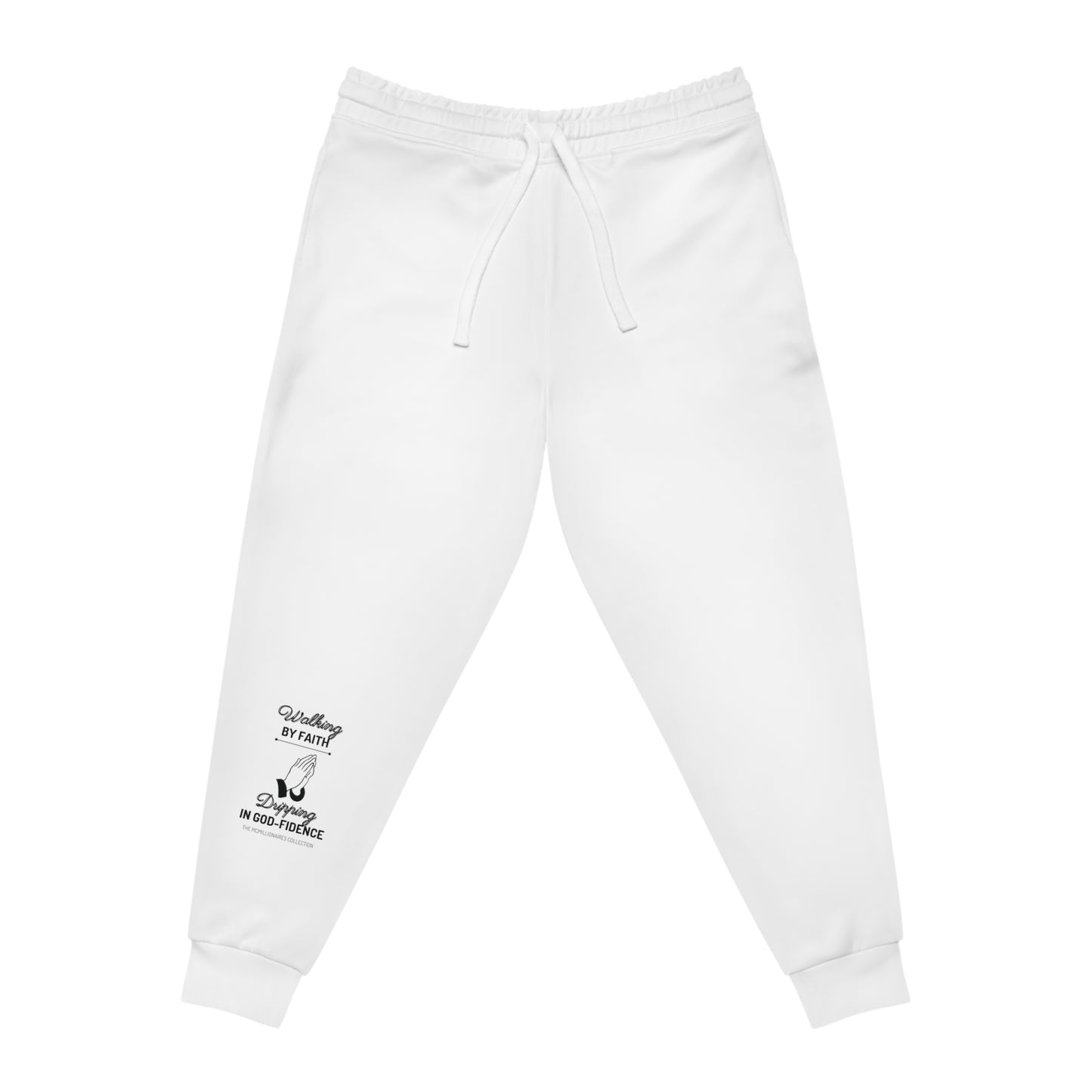 The McMillionaires God-Fidence Joggers - White