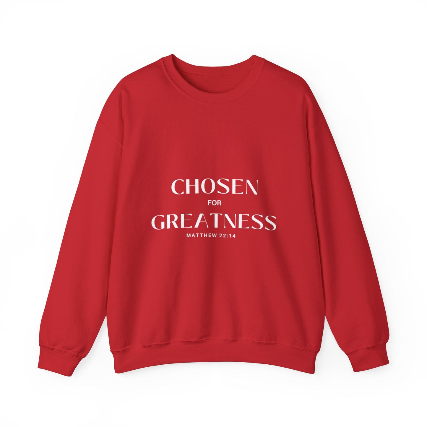 Chosen for Greatness Crewneck Sweatshirt - The McMillionaires Collection (Classic Edition)