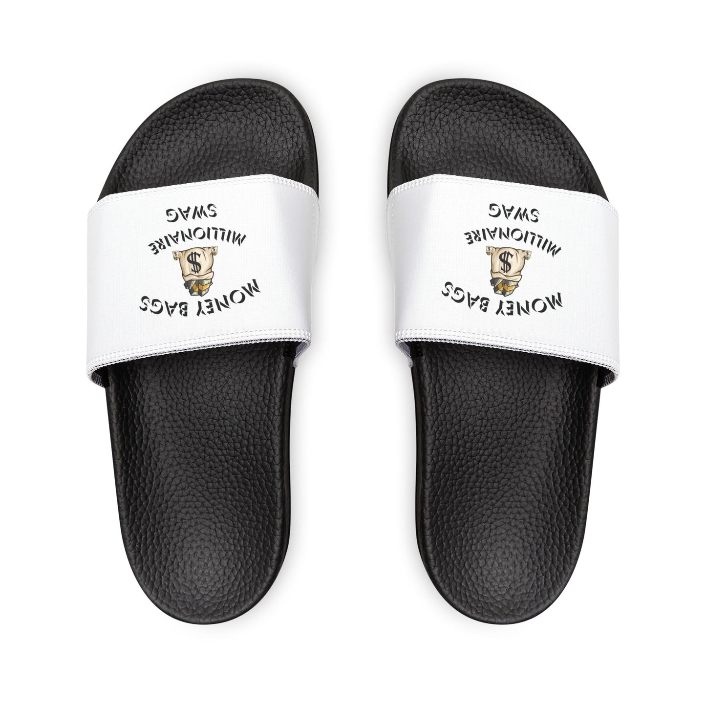 The McMillionaires - Money Bags, Millionaire Swag Slide Sandals (Men)