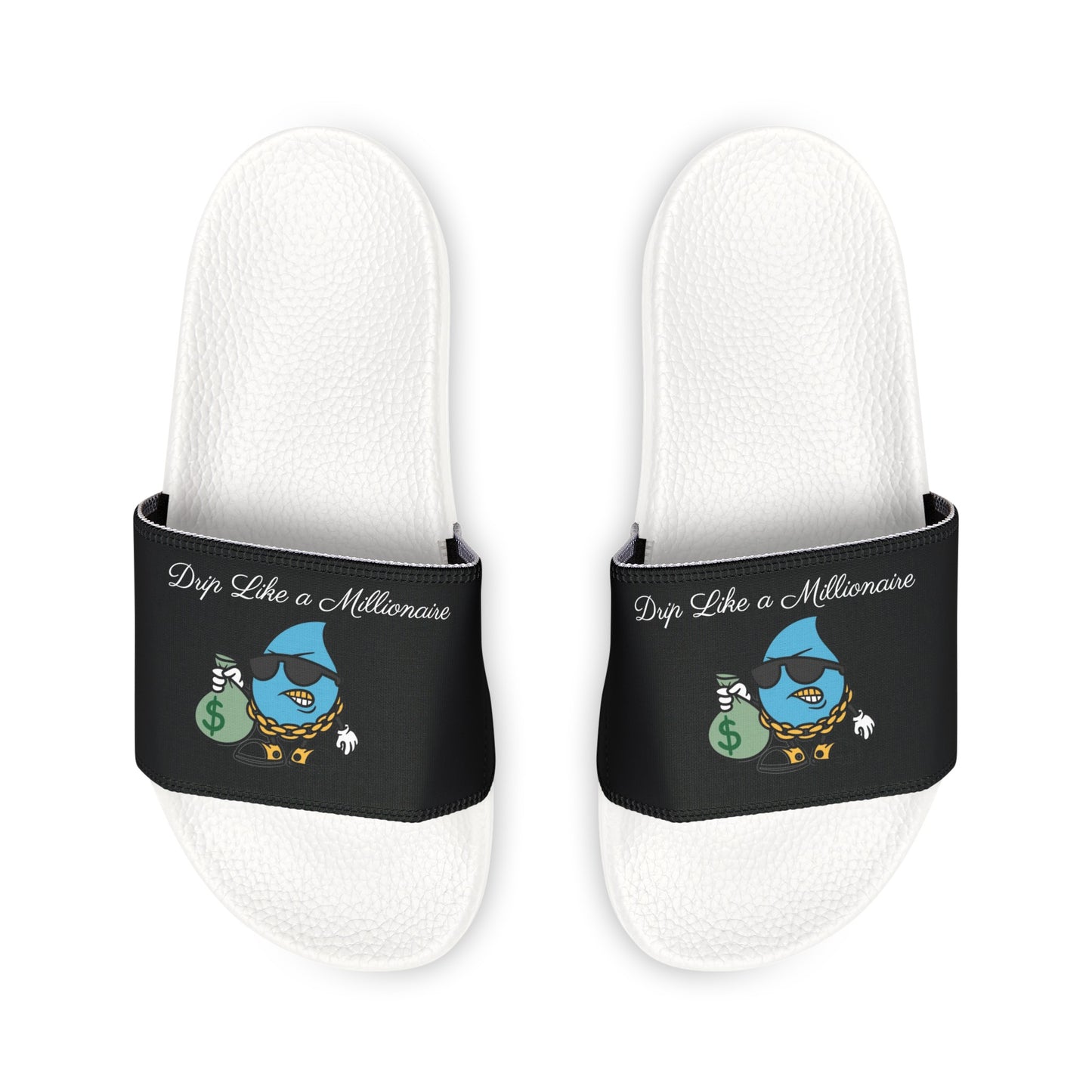 McMillionaires "Drip Like a McMillionaire" Slide Sandals (Men) - TheMcMillionairesCollection