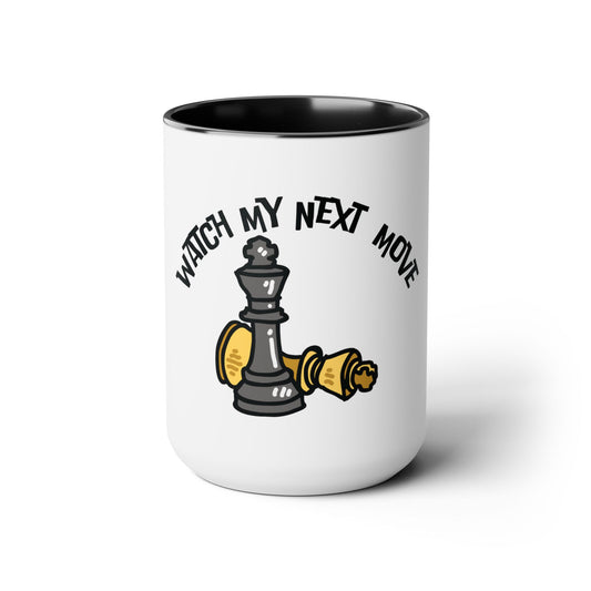 The McMillionaires Collection - Watch My Next Move Two-Tone Mug