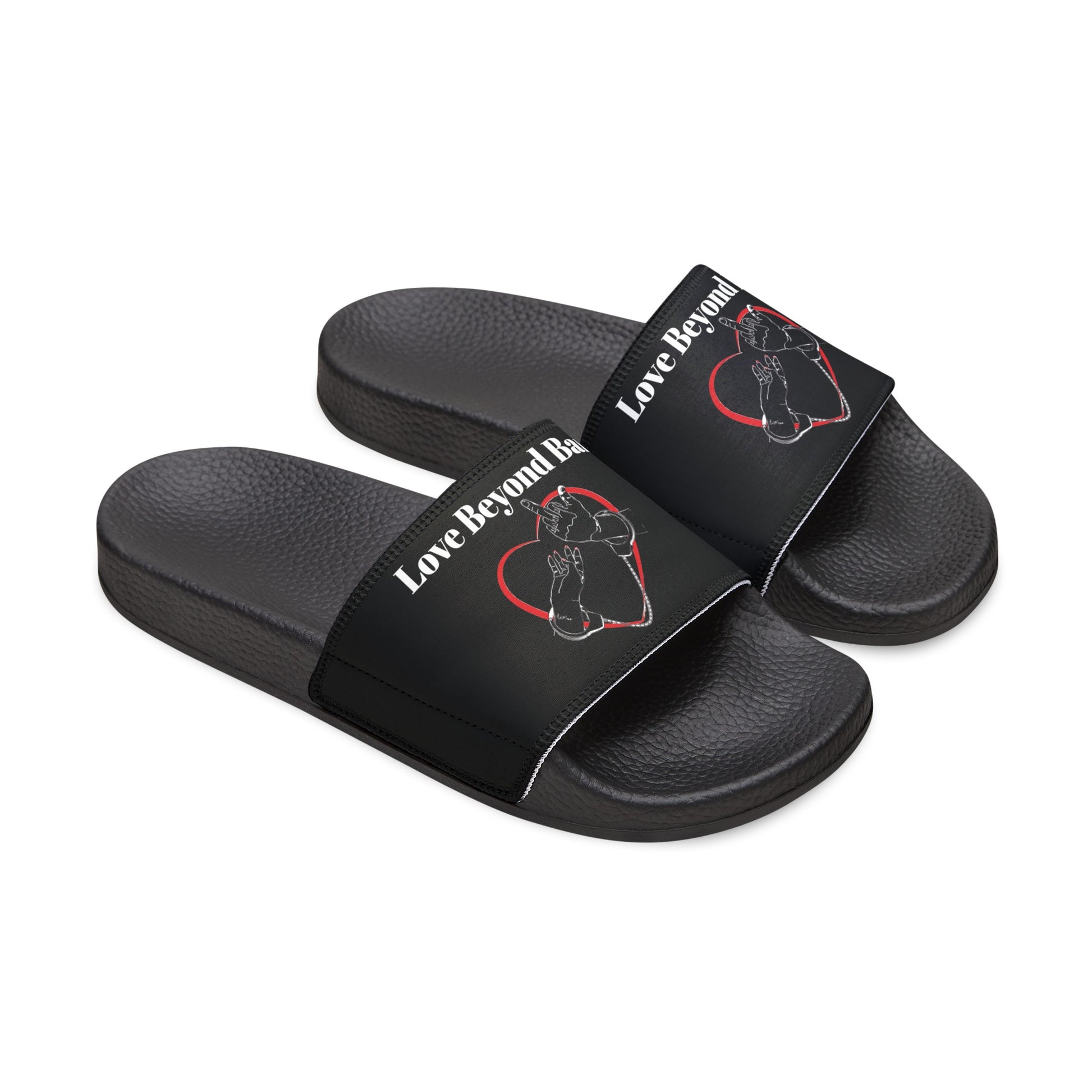 McMillionaires: Love Beyond Bars Slide Sandals (Women) - TheMcMillionairesCollection