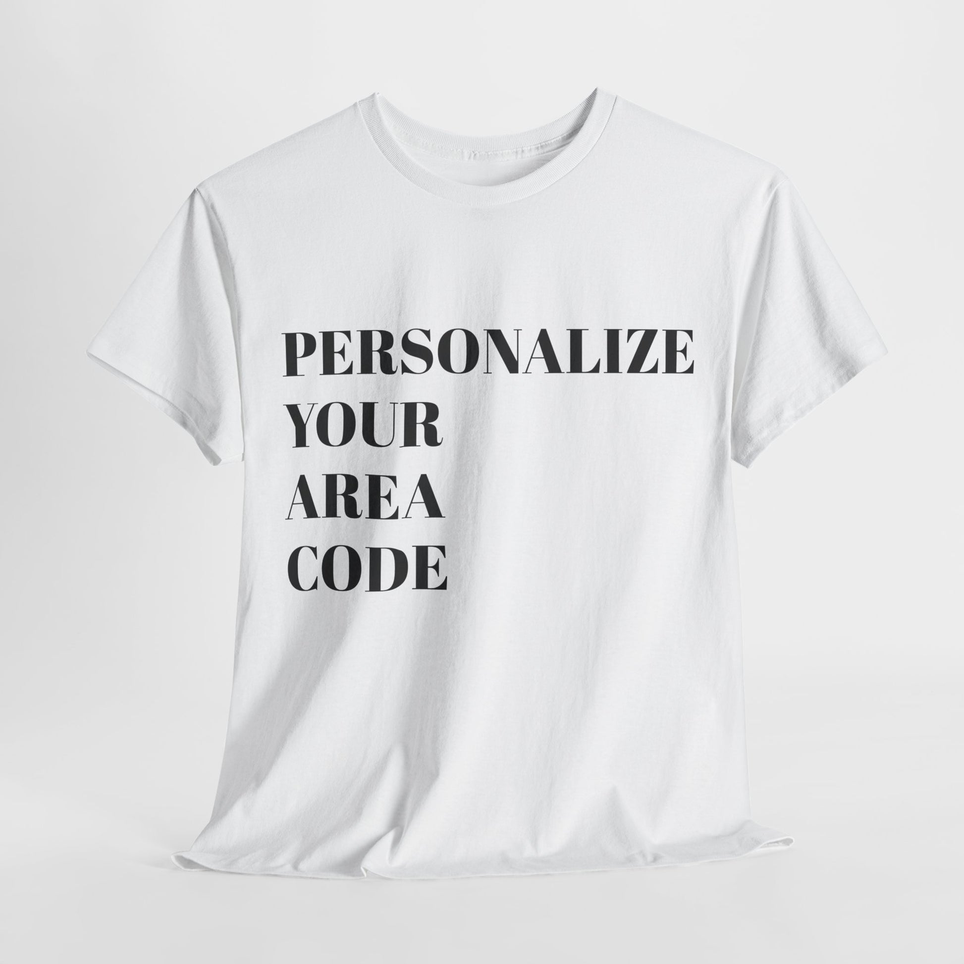 #Personalize Your Area Code - Represent Your Hood - TheMcMillionairesCollection