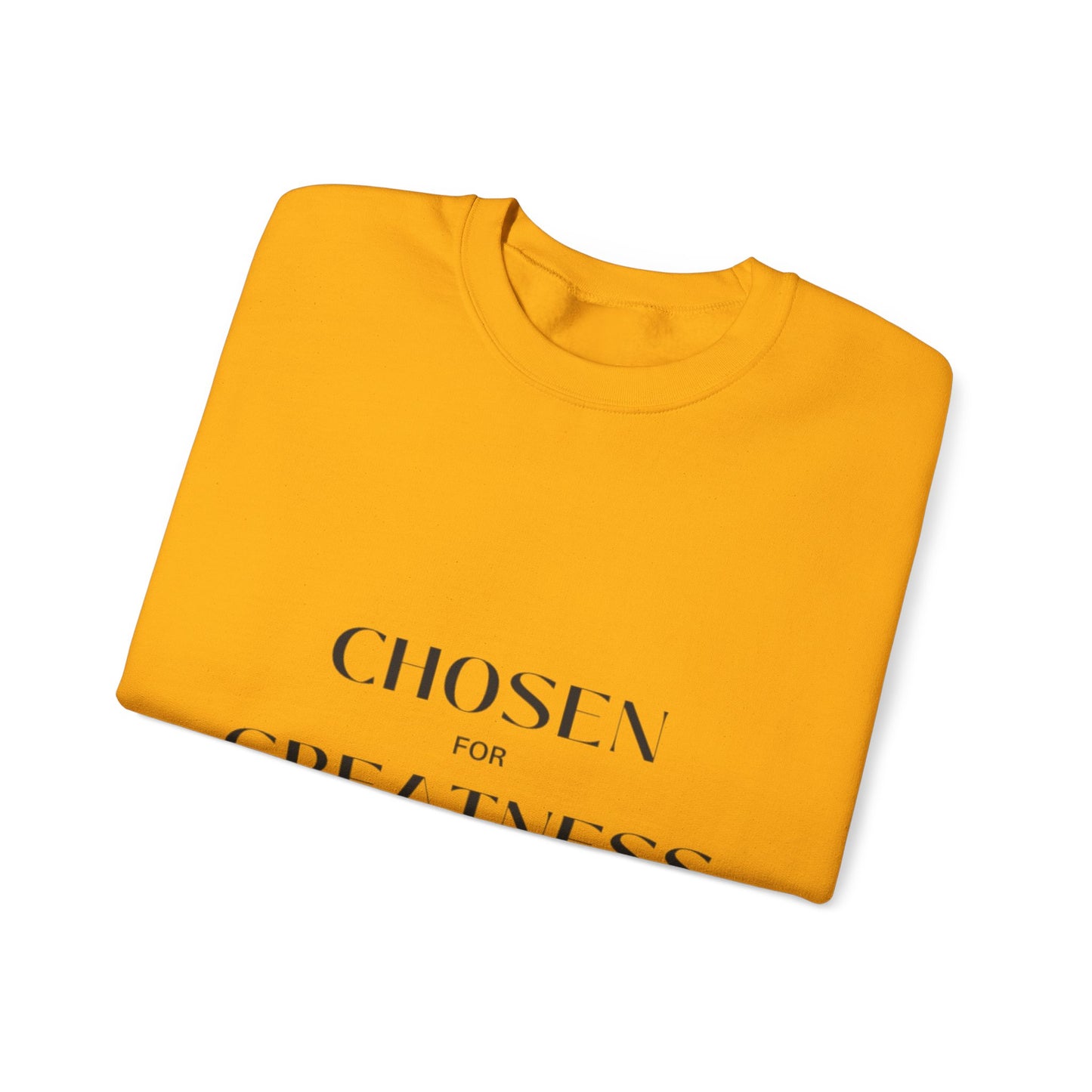 Chosen for Greatness Crewneck Sweatshirt - The McMillionaires Collection (Classic Edition)