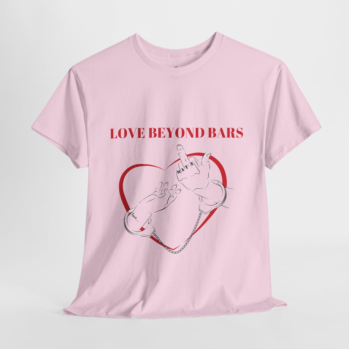 Love Beyond Bars T-shirt: A Prison Love Story - Unisex