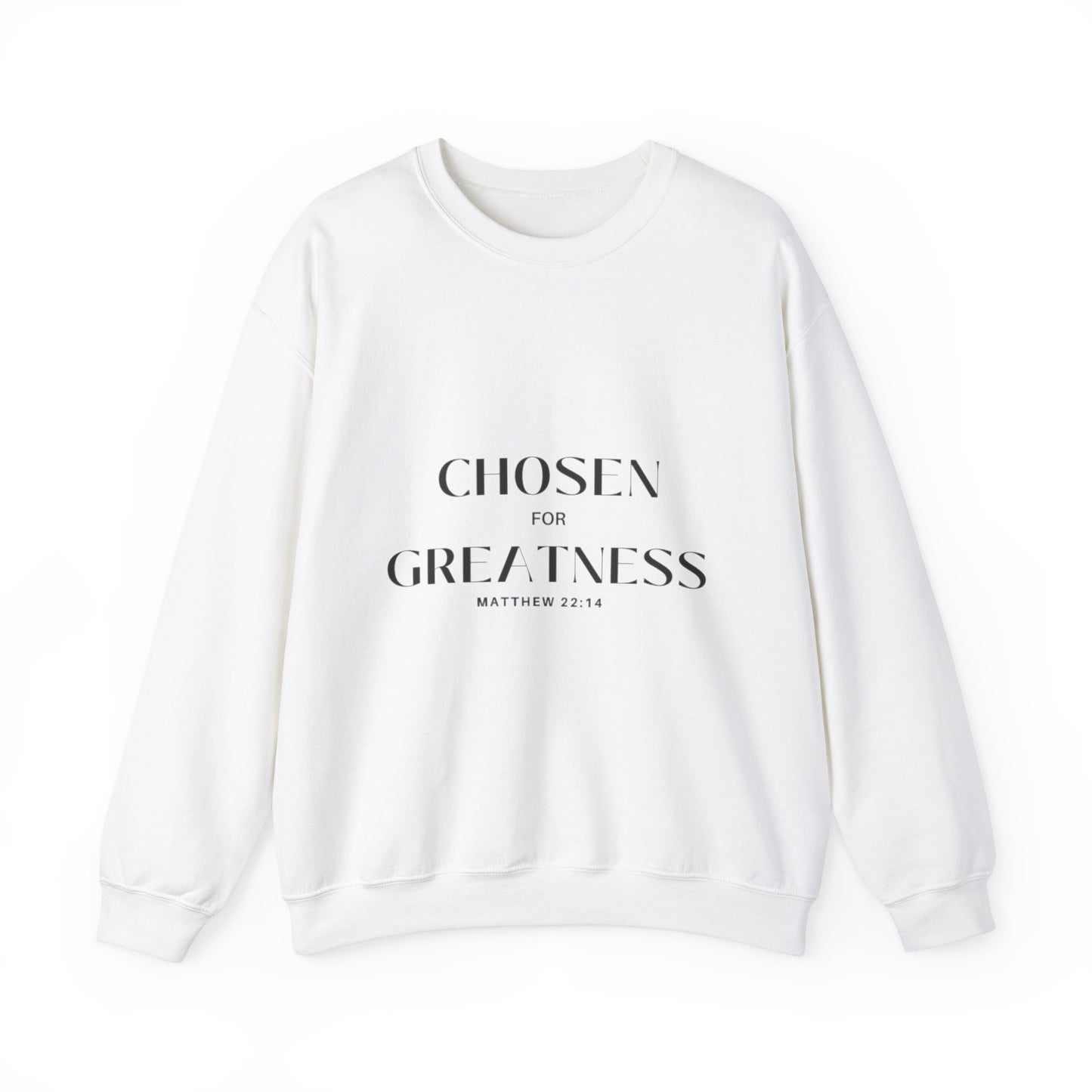 Chosen for Greatness Crewneck Sweatshirt - The McMillionaires Collection (Classic Edition)