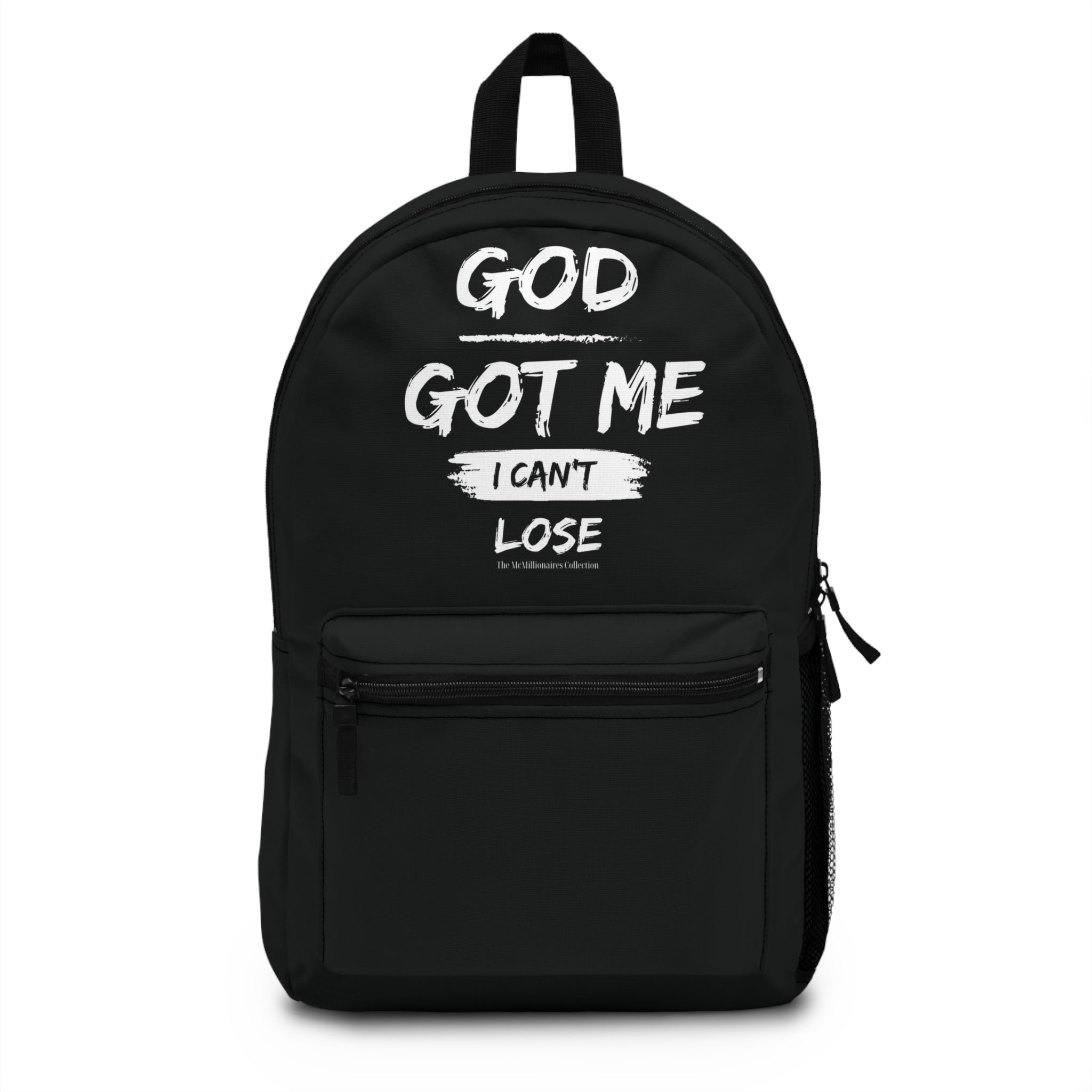 McMillionaires God's Got Me 2.0 Backpack – TheMcMillionairesCollection