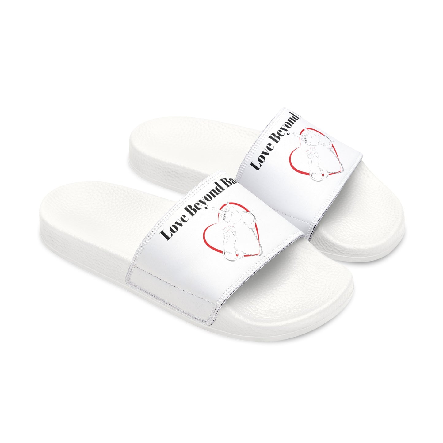 McMillionaires: Love Beyond Bars Slide Sandals (Women) - TheMcMillionairesCollection