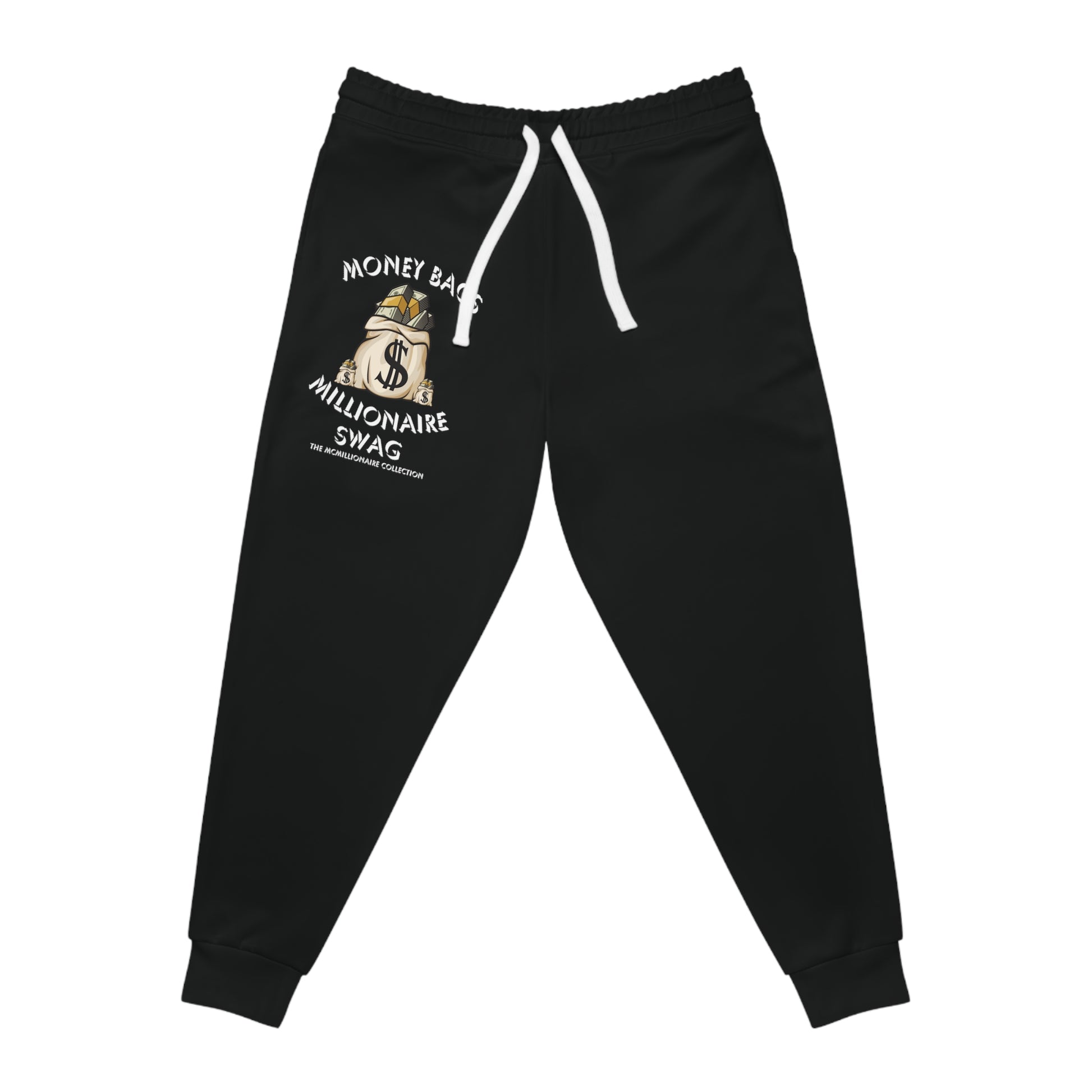 The McMillionaire Collection - Money Bags, Millionaire Swag Joggers(Black) - TheMcMillionairesCollection