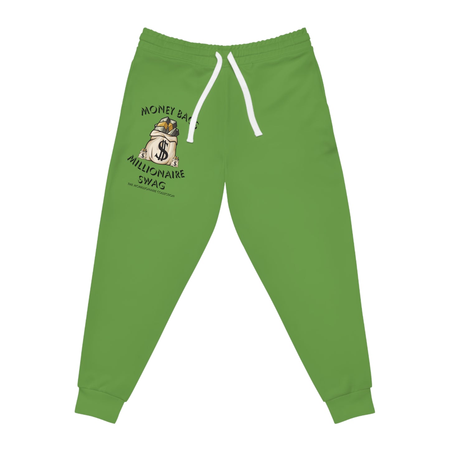 The McMillionaire Collection - Money Bags, Millionaire Swag Joggers (Light Green) - TheMcMillionairesCollection