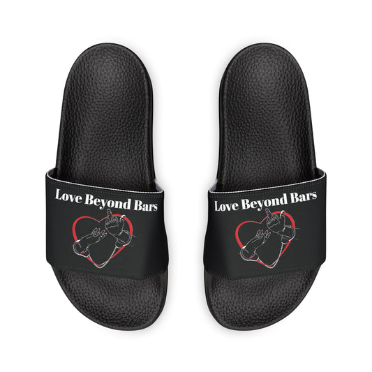 McMillionaires: Love Beyond Bars Slide Sandals (Women) - TheMcMillionairesCollection